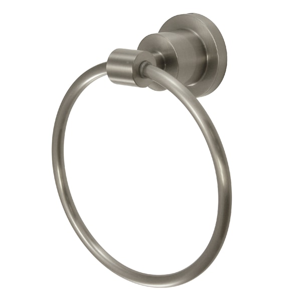 Concord Towel Ring, Brushed Nickel